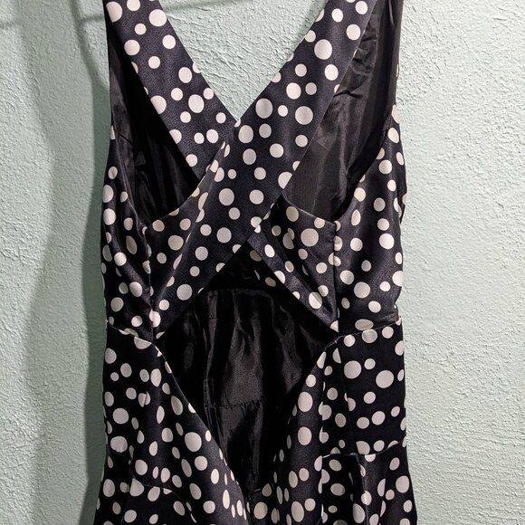 Polka Dot Swing Dress - Picture 4 of 6